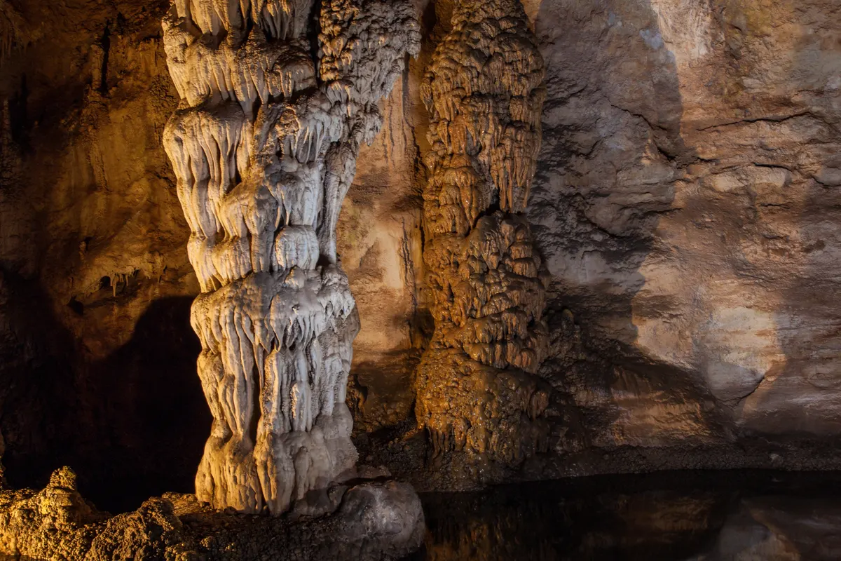 A view in Carlsbad Caverns National Park